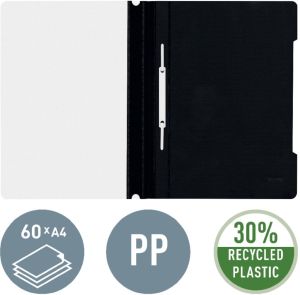 Leitz farde &agrave; devis, ft A4, noir