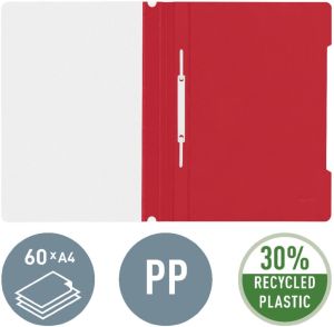 Leitz Snelhechtmap rood, ft A4