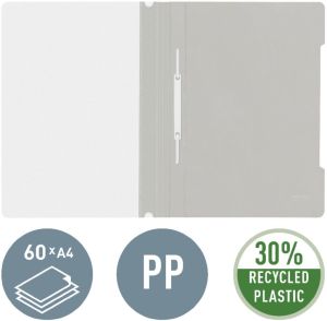 Leitz farde &agrave; devis, ft A4, gris