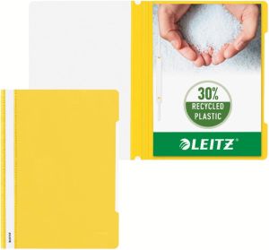 Leitz farde &agrave; devis, ft A4, jaune