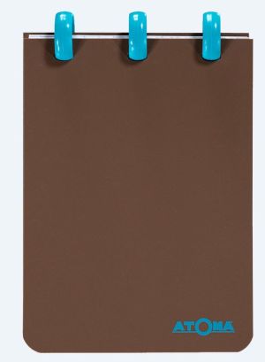 Atoma Terra schrift, ft A7, 120 bladzijden, geruit 5 mm