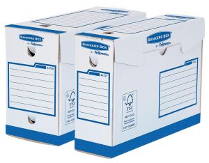 Bankers Box Basic archiefdoos Heavy Duty, ft A4+, rug van 10 cm