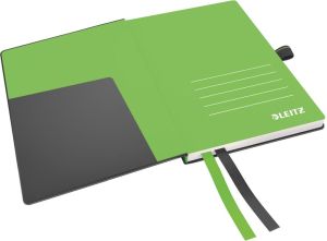 Leitz Complete notitieboek, ft A6, harde kaft, gelijnd, zwart