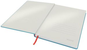 Leitz Cosy notitieboek met harde kaft, voor ft B5, gelijnd, blauw