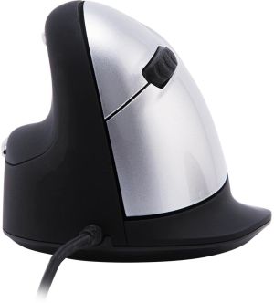 R-Go HE souris ergonomique, grand, filaire, pour gauchers