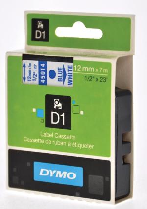 Dymo cassettes de ruban D1 ft 12 mmx 7 m