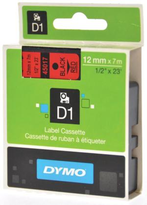 Dymo cassettes de ruban D1 ft 12 mmx 7 m