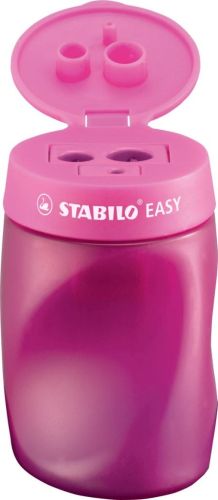 STABILO potloodslijper EASYsharpener, 2 gaats, voor rechtshandigen, roze