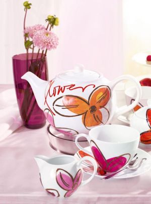 Edding porselein-penseelstift e-4200 warm set van 6