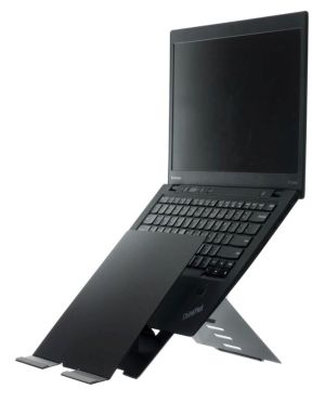 R-Go Riser Flexible laptopstandaard, zwart