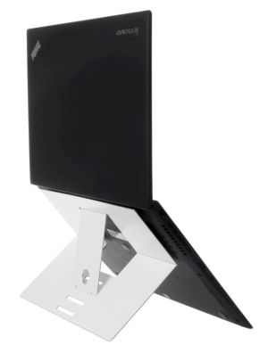 R-Go Riser Attachable laptopstandaad, wit