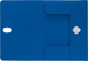 Leitz Recycle klepmap, uit PP, ft A4, blauw