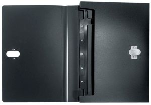 Leitz Recycle projectmap A4, 5 compartimenten, zwart