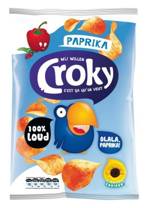 Croky chips paprika - 100 gr