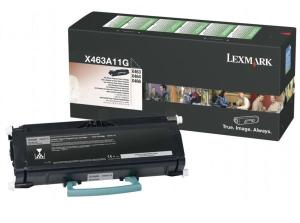 Lexmark toner X463A11G, zwart, 3.500 pag