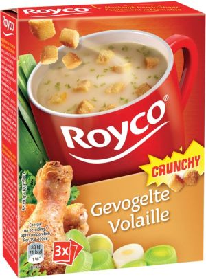 Royco Minute Soup gevogelte + korstjes -