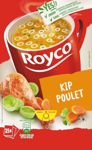 Royco Minute Soup kip, pak van 25 zakjes