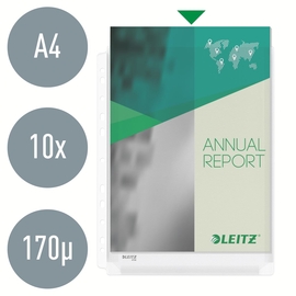 Leitz geperforeerde showtas XL pak van 10 stuks