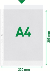 Leitz standaard showtas, PP, A4, 30% pre-consumer gerecycleerd plastic