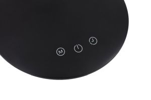 ALBA LED draadloze LED bureaulamp Twin, zwart