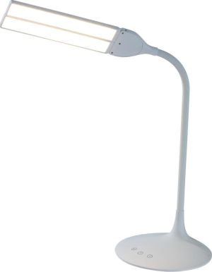 ALBA LED draadloze LED bureaulamp Twin, wit