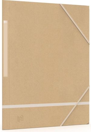 Oxford Touareg elastomap, uit karton, ft A4, naturel