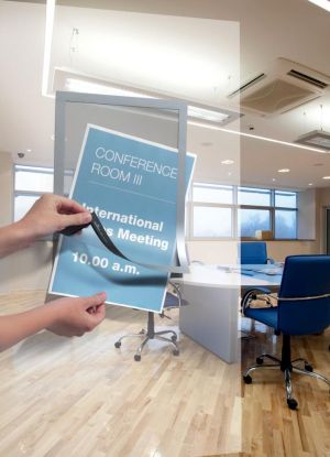 Durable Duraframe ft 21 x 29,7 cm (A4), zilver, 2 stuks