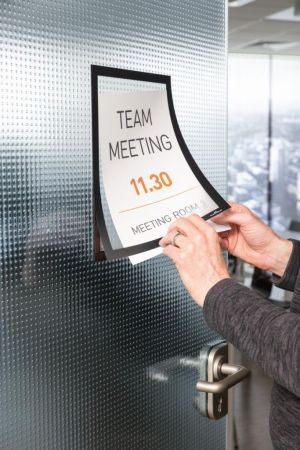 Durable Duraframe ft A4, zwart, pak van 10 stuks