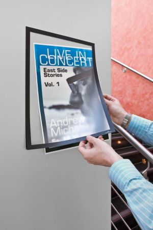 Durable Duraframe ft A3, zwart, pak van 6