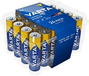 Varta batterij Longlife Power AA, pak va