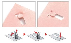 Plus nietloze nietmachine, groen