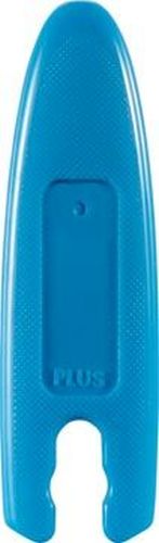 Plus FitCut Curve KIDS schaar, fluorine bladen, 14,5 cm, blauw, op blister