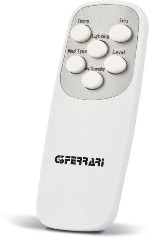 G3 Ferrari Wind Master G50051, bladloze ventilator, wit