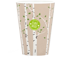 Drinkbeker Plant Based, uit karton, 180 ml, pak van 100 stuks