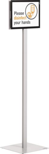 Durable vloerstandaard Info Stand Basic voor ft A4