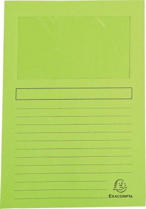 Exacompta l-map Forever, pour ft A4, paquet de 25 pi&egrave;ces, couleurs pastel assorties