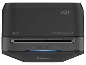 Fellowes Microshred papiervernietiger LX201, zwart