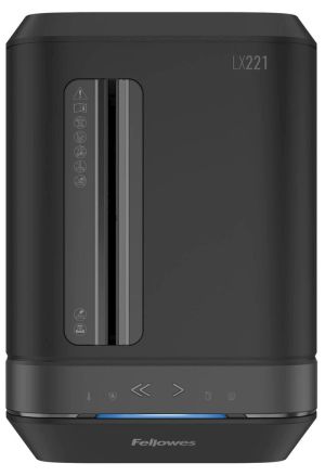 Fellowes Microshred papiervernietiger LX221, zwart