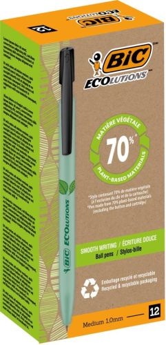 Bic Media Clic Bio-based Ecolutions balpen, zwart