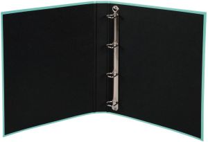 Exacompta Aquarel ringmap uit gecoat karton, ft A4, met 4 D-ringen, rug van 4 cm, geassorteerde kleuren