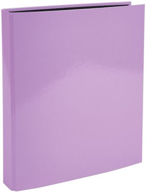 Exacompta Aquarel ringmap uit gecoat karton, ft A4, met 4 D-ringen, rug van 4 cm, geassorteerde kleuren