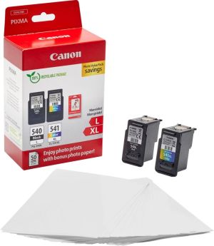 Canon photo value pack 1 x PG-540L + 1 x CL-541XL, 300 - 400, OEM 5224B012, 4 kleuren