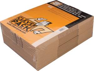 Cleverpack opbergdoos A4, ft 307 x 220 x 108 mm, pak van 10 stuks