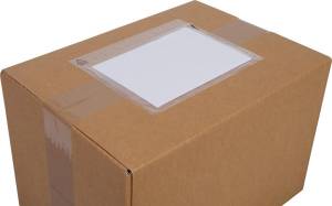 Cleverpack documenthouder, onbedrukt, ft 165 x 112 mm, pak van 100 stuks