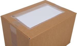 Cleverpack documenthouder, onbedrukt,  ft 230 x 112 mm, pak van 100 stuks