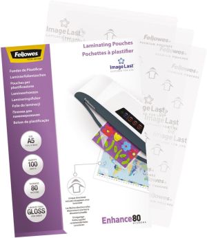 Fellowes lamineerhoes Enhance80 ft A5, 160 micron (2 x 80 micron), pak van 100 stuks