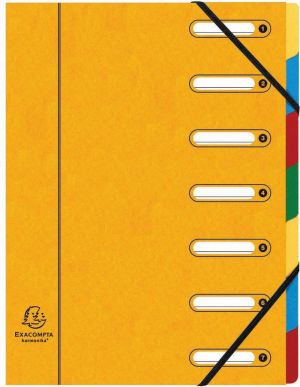 Exacompta Sorteermap Harmonika met 7 vakken
