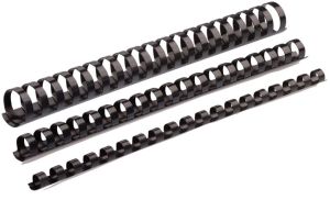 Fellowes reliures, bo&icirc;te de 25 pi&egrave;ces, 8 mm, noir