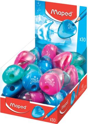 Maped potloodslijper igloo, 1 gaats, geassorteerde kleuren