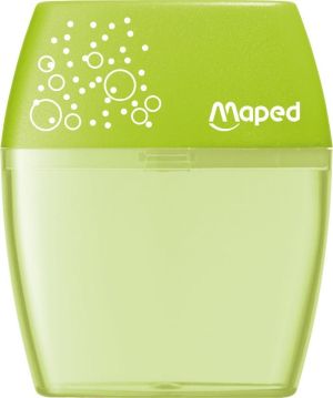 Maped potloodslijper Shaker 2 gaats, geassorteerde kleuren